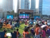 The stage at Discovery Green