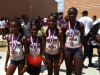 Midget Girls 4x100 relay medalists