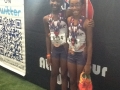Trinity and Nylah showing off their hardware