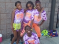 Midget girls relay team