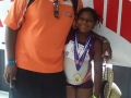 Octavia with Coach Stacy