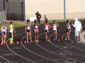 Michelle lined up for the 1500m