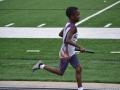 Joshua running the 4x400 relay
