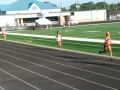 Yasmine running the 1500