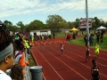 Taylor running the 100