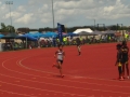 Shayda running the 200