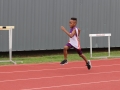 Kevin running the 400